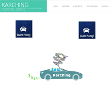 Tablet Screenshot of karching.com